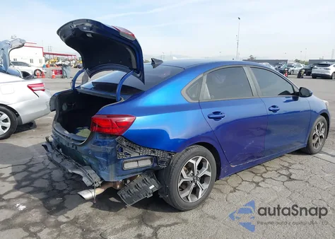 2021 Kia Forte Lxs from USA, damaged, VIN 3KPF24AD4ME291791